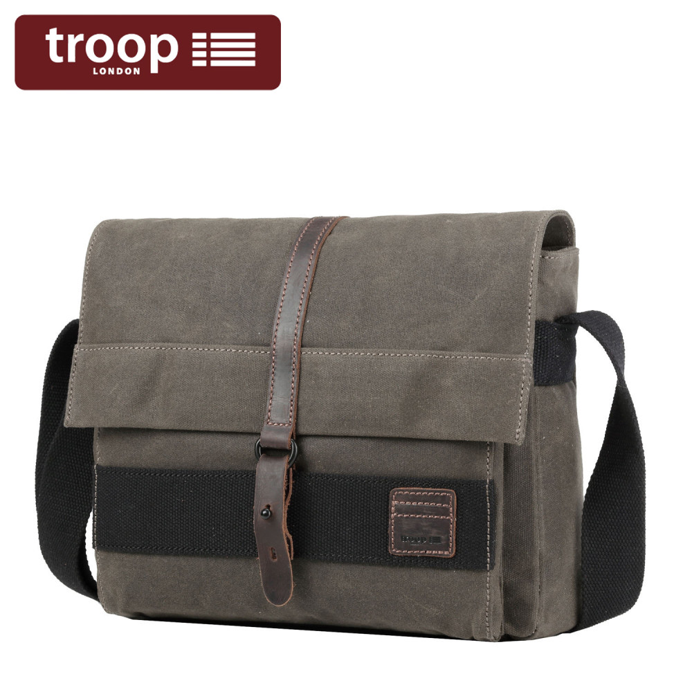 Troop London Messenger Bag Sling Kecil Lelaki/Wanita