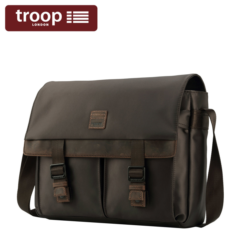 Troop London Messenger Bag Sling Lelaki/Wanita Troop London Messenger Bag Sling Lelaki/Wanita