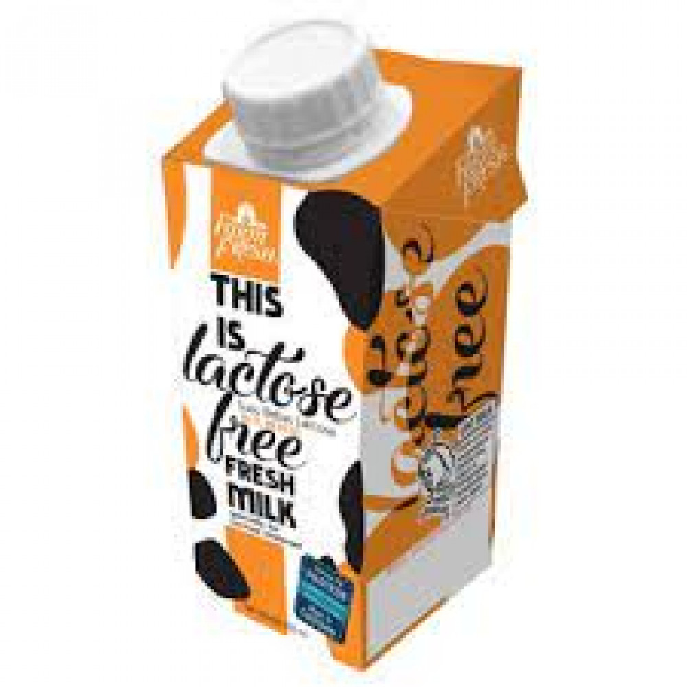 LACTOSE FREE UHT MILK FARM FRESH 1 CARTON 24 BOTTOL