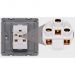 [HP111] China Home Appliances 5 hole Plug Wall Power Socket (10A)