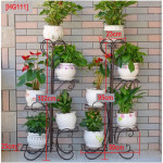 Five Layers Multi Storey Outdoor Indoor Pot Plants Stand Garden Flower Rack