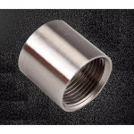 304 Stainless Steel ½” Polished Pipe SOCKET Male Threaded End Adaptor Fitting