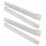 1 Pair 14” (350mm) Cabinet Drawer Wheel Roller Runner Slider Rail