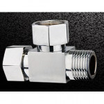 [HB862] Faucet Water Tap Brass Chrome TEE Adaptor Converter Bathroom Accessories