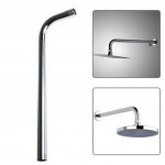 [HB414] 50cm Bathroom Wall Shower Arm Extension Stainless Steel Water Bend Pipe