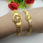 [PT235] Luxury Alluvial Gold Charm Bracelet Jewelry / Rantai Tangan Emas