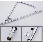 [HB313] Stainless Steel Shower Arm Head Extension Water Bend Pipe Shower Set