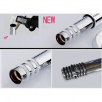 [HB313] Stainless Steel Shower Arm Head Extension Water Bend Pipe Shower Set