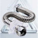 [HB191] High FLOW Basin Toilet 304 Stainless Steel Corrugated Tube Bellow Hose