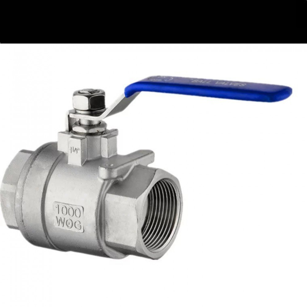 ITALY Full Bore Ball Valve High Temp. 316 Stainless Steel 3/4”,1 1/4”,1 1/2”, 2”