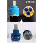 [HK8313] Original 35&22mm Rain Shower Diverter Valve Ceramic Stem Disc Cartridge