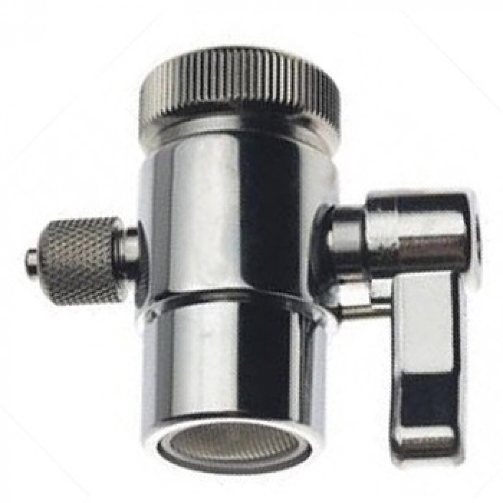 1 Way Water Filter Diverter Valve For RO Water Filter Purifiers 3/8" Tube