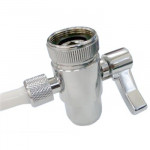 1 Way Water Filter Diverter Valve For RO Water Filter Purifiers 3/8" Tube