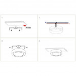 [HL3125] Stylish Surface Mount Panel LED Ceiling Light Downlight 18W Daylight