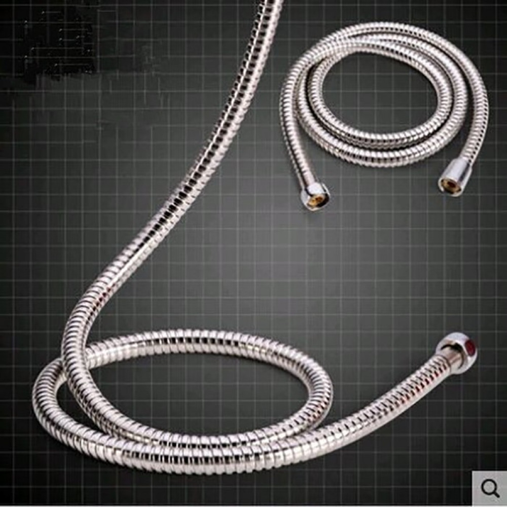 1.5M High Quality Bathroom Shower Head Stainless Steel Flexible Hose