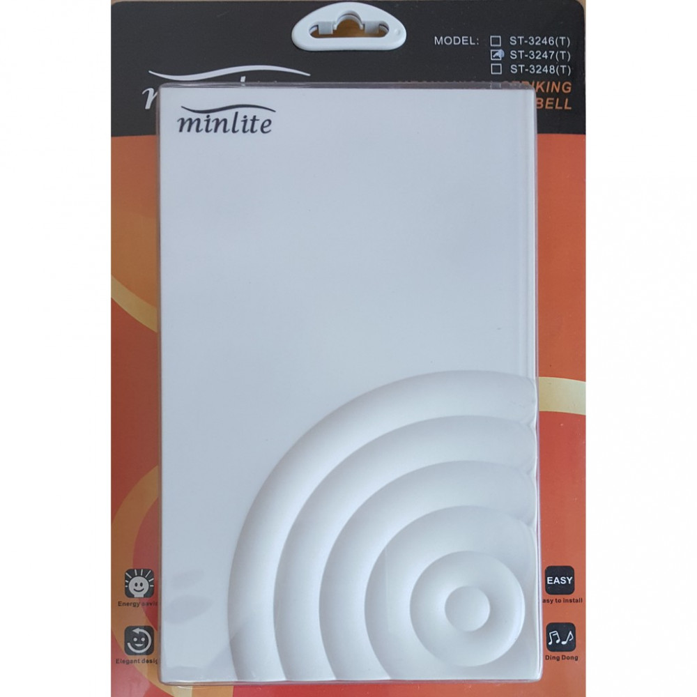 [OM311] Minlite Mechanical Striking wired Ding Dong Door Bell Chime Door bell