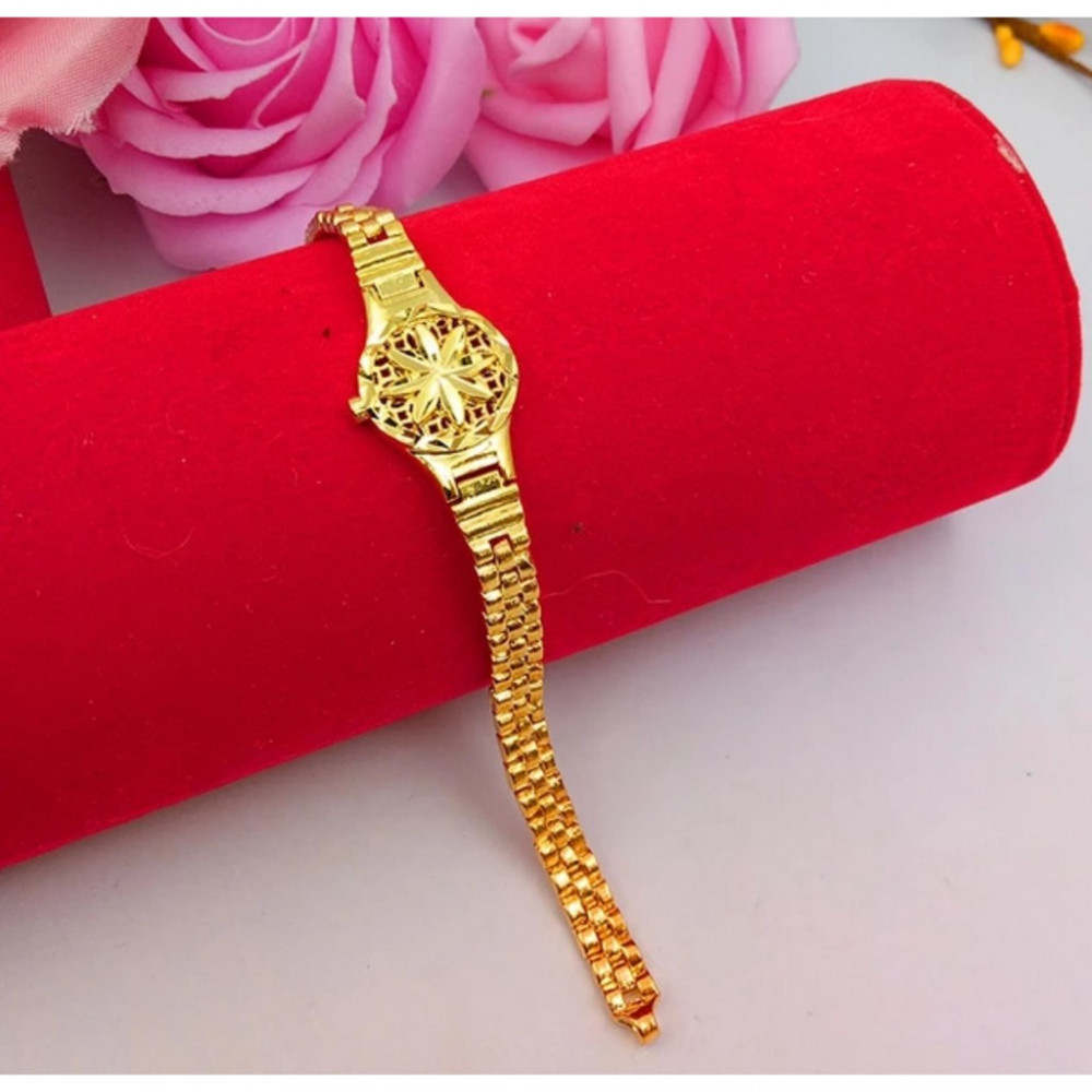 [PT236] Luxury Alluvial Gold Charm Bracelet Jewelry / Rantai Tangan Emas