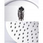 Rainfall Pressurized Water Saving Handheld Bathroom 6” Round Shower Head Set