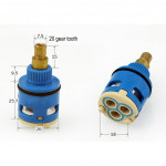 [HK841] 26mm Faucet Water Tap Diverter Valve Ceramic Stem Disc Cartridge