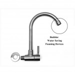 [HK518] 304 Stainless Steel Swivel Kitchen Basin / Sink Faucet Water Tap