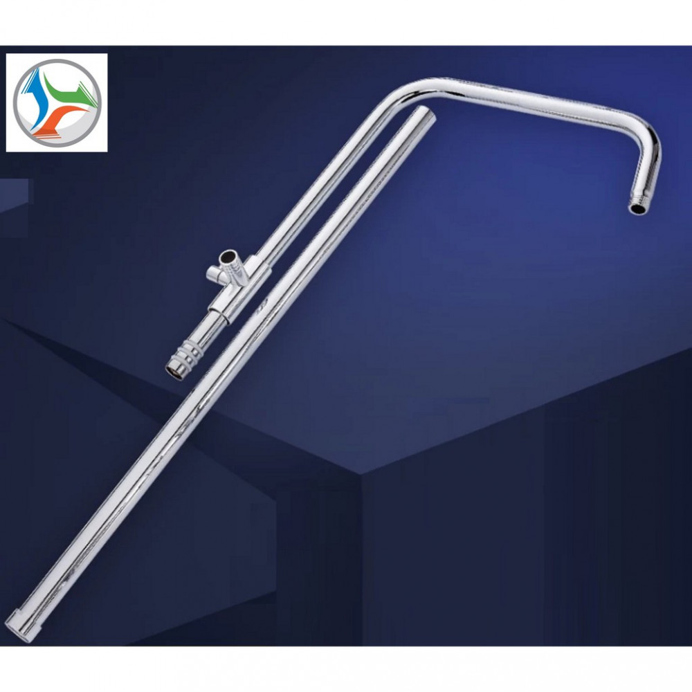 [HB313] Stainless Steel Shower Arm Head Extension Water Bend Pipe