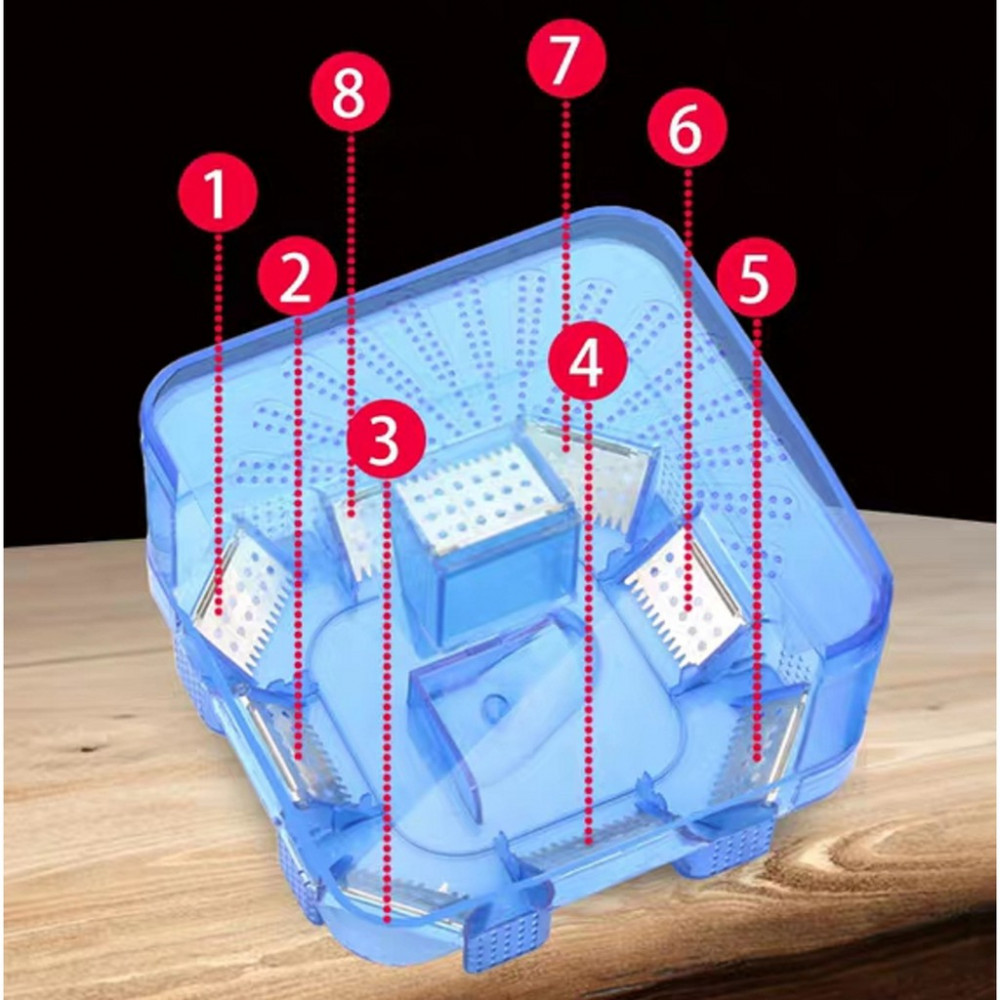 [HC212] 8 Doors Cockroach Insect Bug Box House Trap Killer Catcher Tool