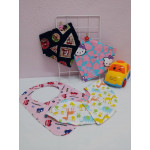 100% Hand Made Baby bib/口水巾