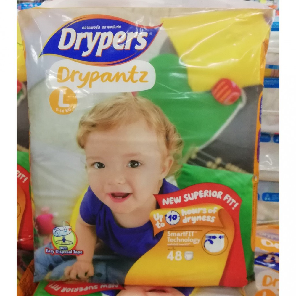 DRYPERS DRYPANTS (M60/L48/XL42/XXL36) DRYPERS DRYPANTS (M60/L48/XL42/XXL36)