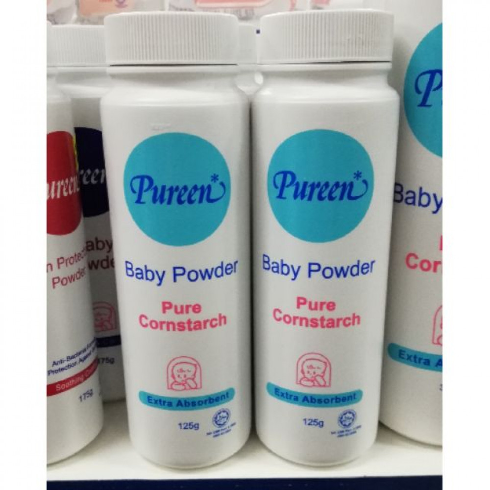 (125g) PUREEN BABY POWDER PURE CORNSTARCH (125g) PUREEN BABY POWDER PURE CORNSTARCH