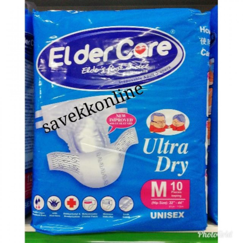 ELDER CARE ADULT DIAPERS M10/L8 (MAX. ORDER - 12 PACKS ) ELDER CARE ADULT DIAPERS M10/L8 (MAX. ORDER - 12 PACKS )