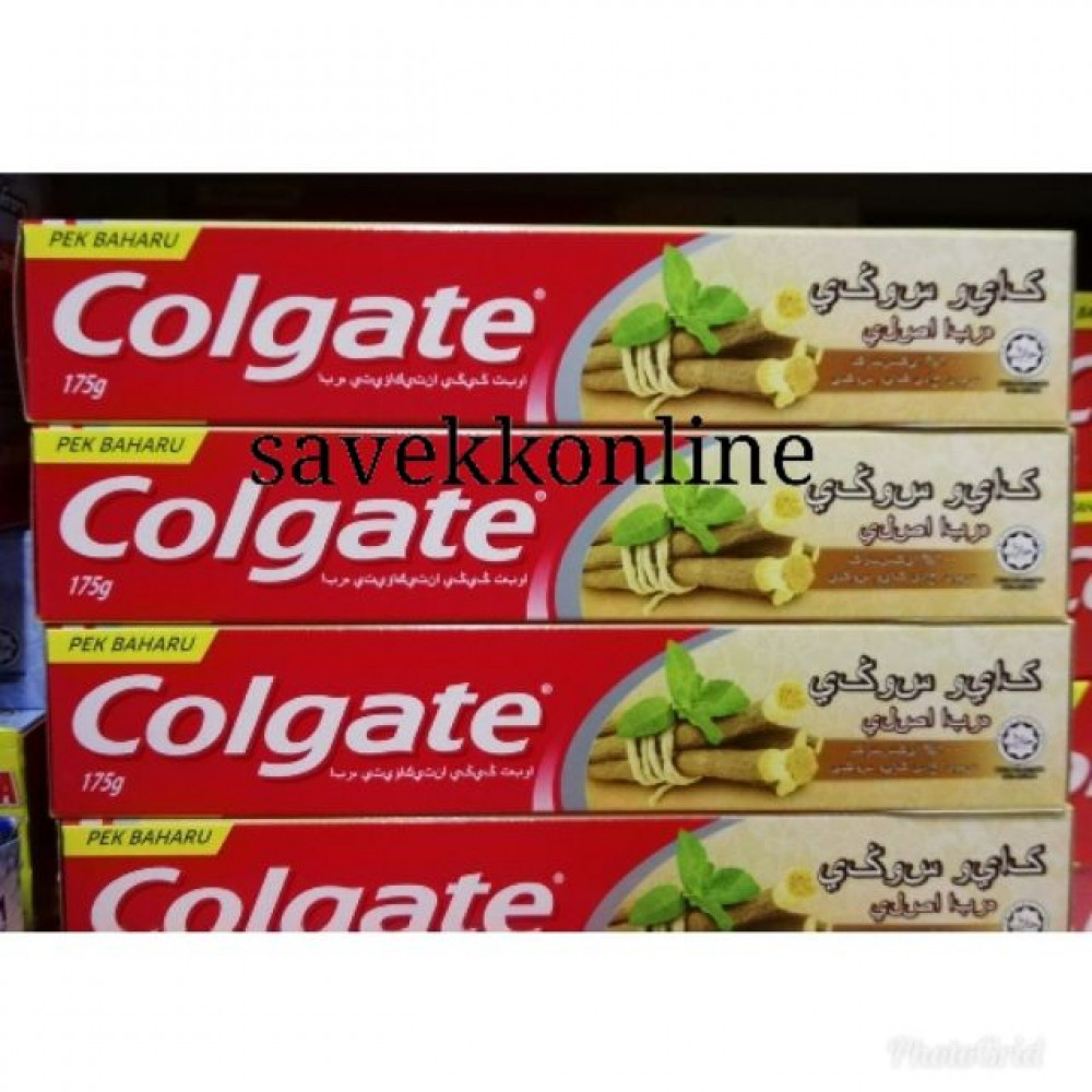 COLGATE KAYU SUGI HERBA ASLI/PEMUTIH 175g COLGATE KAYU SUGI HERBA ASLI/PEMUTIH 175g