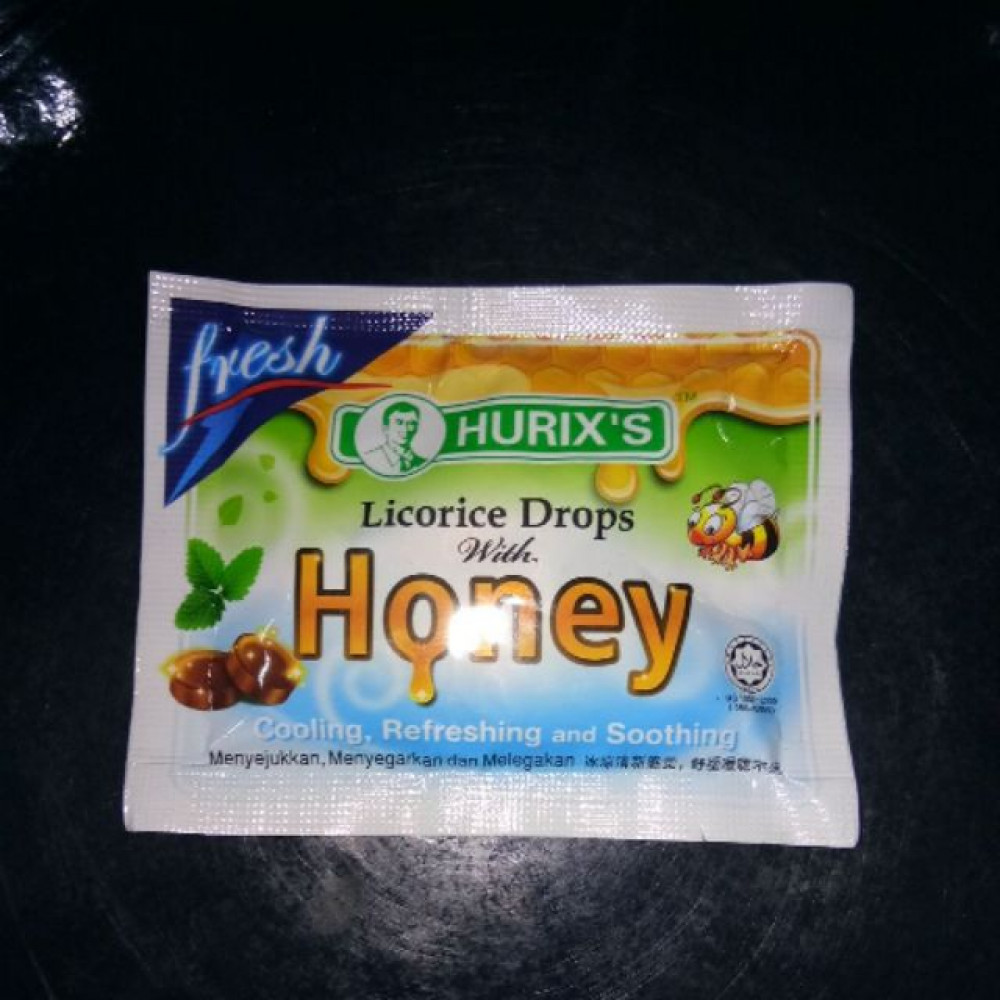 HURIX’S LICORICE DROPS HONEY 6’S HURIX’S LICORICE DROPS HONEY 6’S