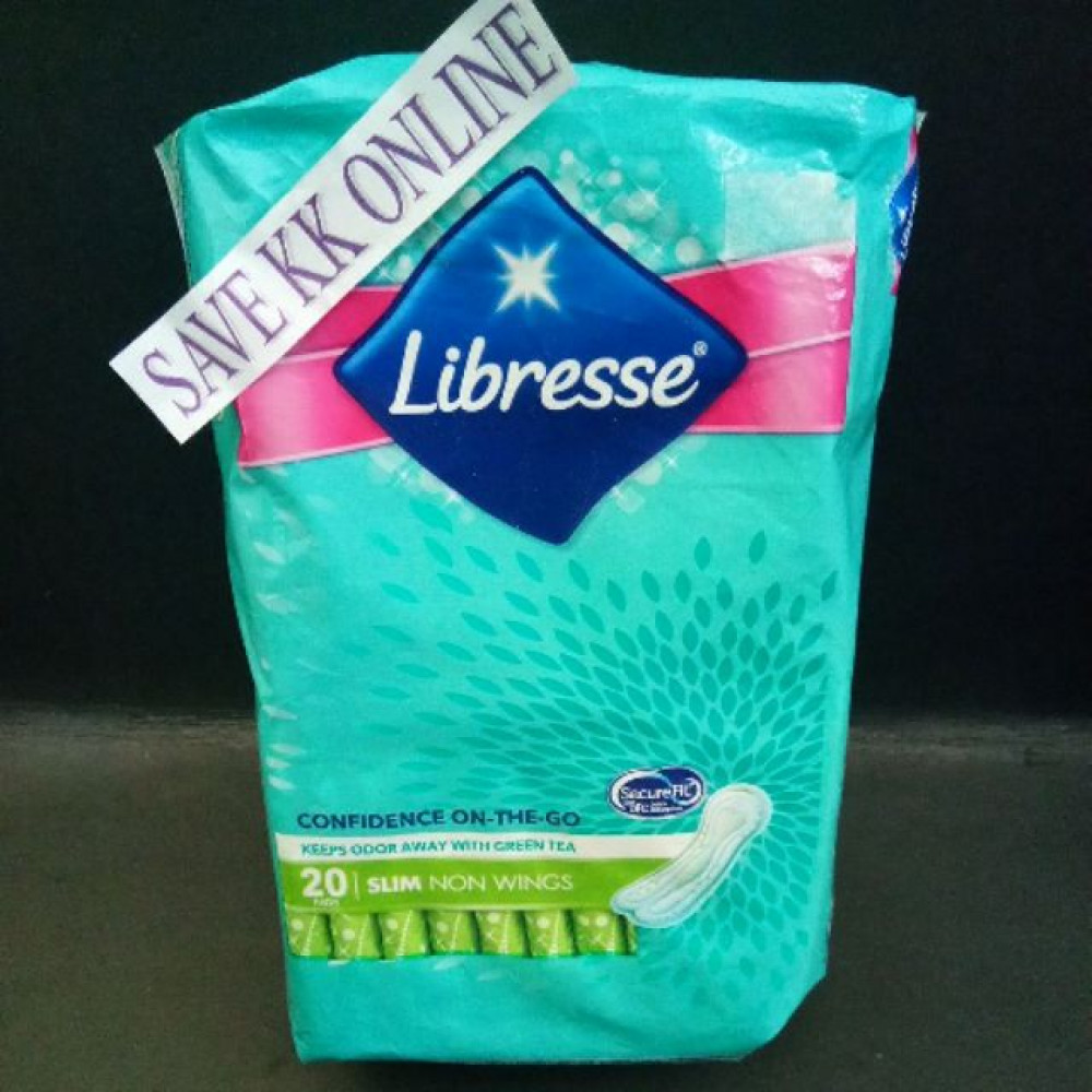 LIBRESSE SLIM NON WINGS GREEN TEA 20’S LIBRESSE SLIM NON WINGS GREEN TEA 20’S