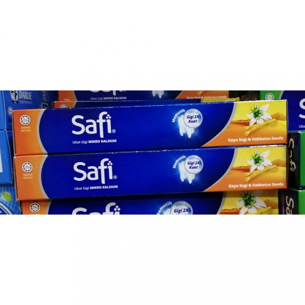 UBAT GIGI SAFI 75g (KAYU SUGI/OREN HERBA/GAMAT) UBAT GIGI SAFI 75g (KAYU SUGI/OREN HERBA/GAMAT)