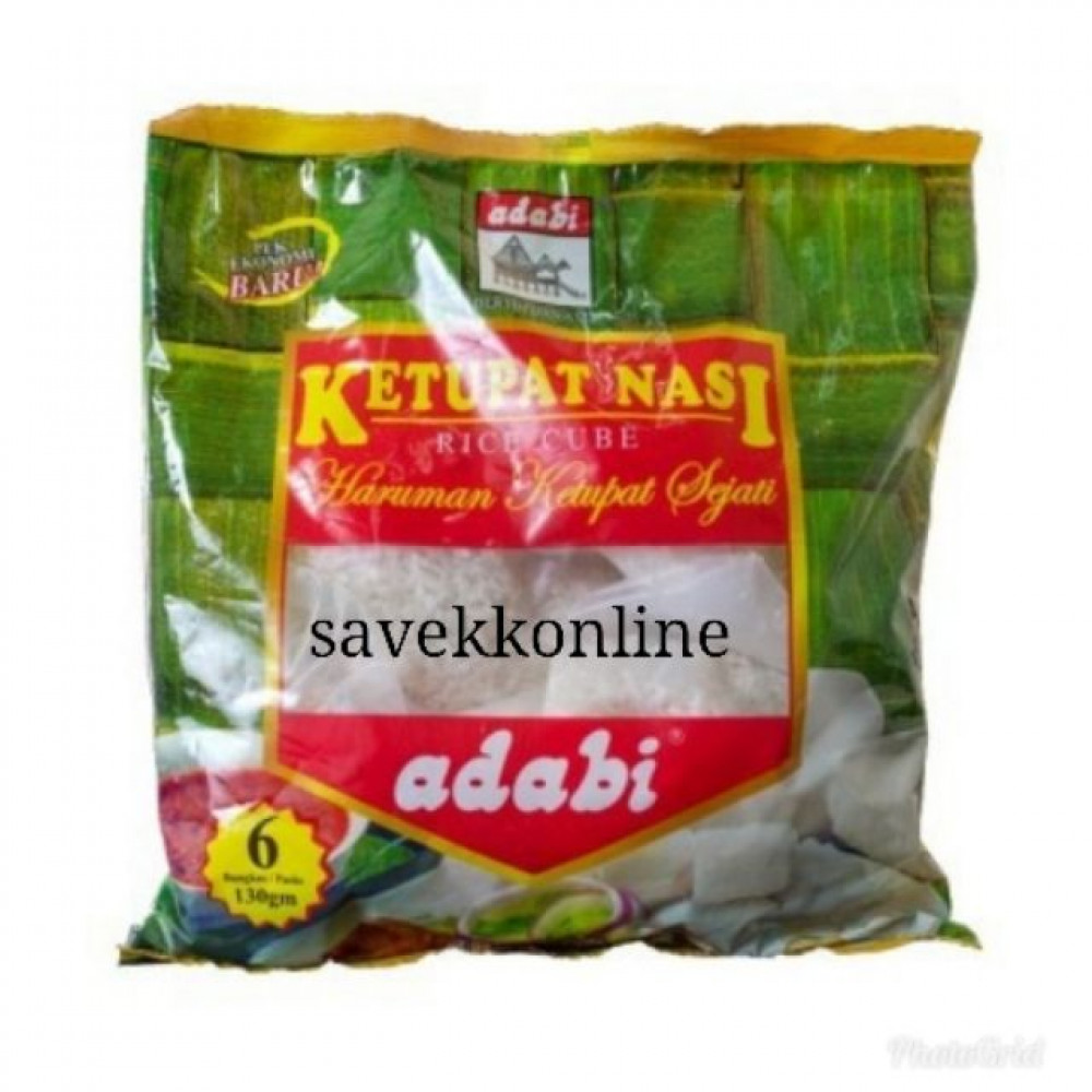 ADABI KETUPAT NASI 6X130G (780g) ADABI KETUPAT NASI 6X130G (780g)
