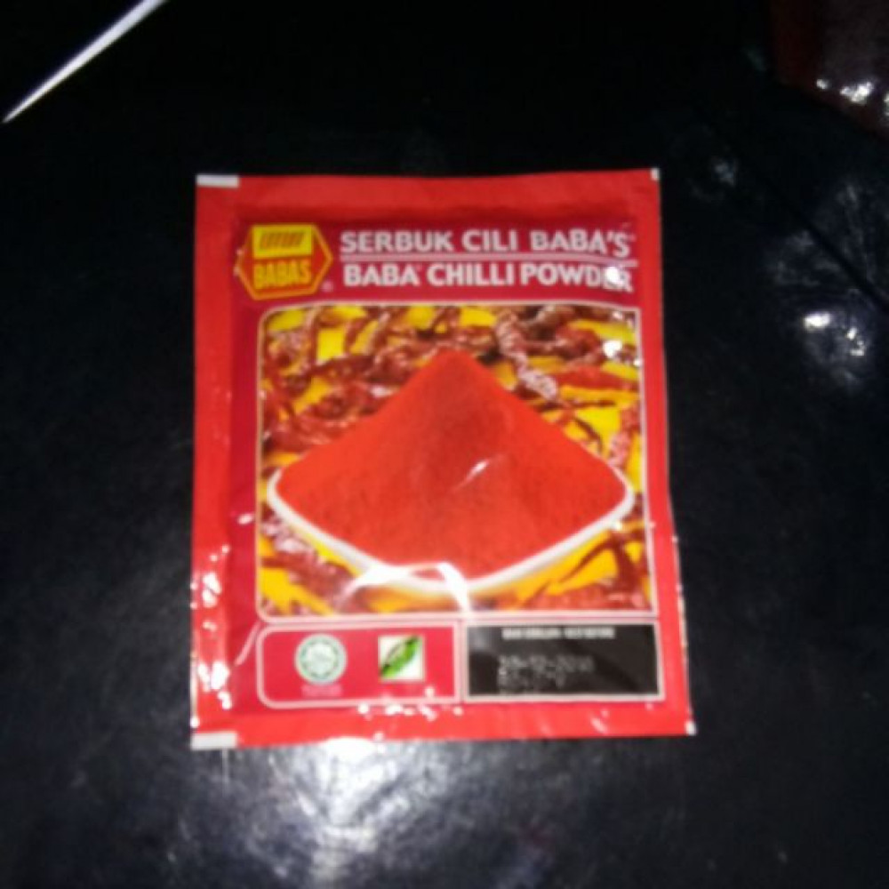 BABA’S SERBUK CILI 20G BABA’S SERBUK CILI 20G