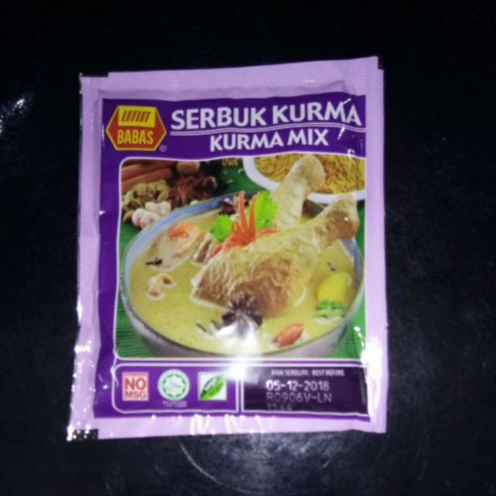 BABA’S SERBUK KURMA 25G BABA’S SERBUK KURMA 25G