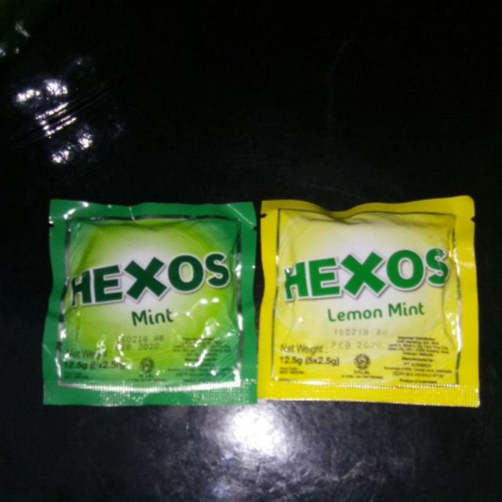 HEXOS MINT/LEMON MINT 5X2.5 HEXOS MINT/LEMON MINT 5X2.5