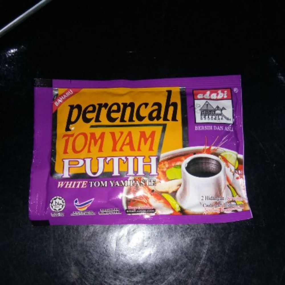 ADABI PERENCAH TOMYAM PUTIH 40G ADABI PERENCAH TOMYAM PUTIH 40G
