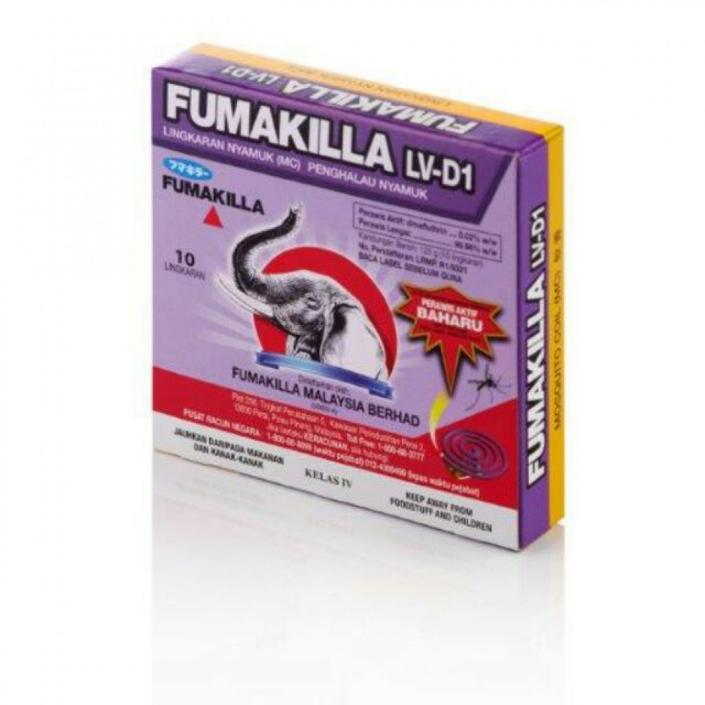 FUMAKILLA LV-D1 COIL 10'S FUMAKILLA LV-D1 COIL 10'S