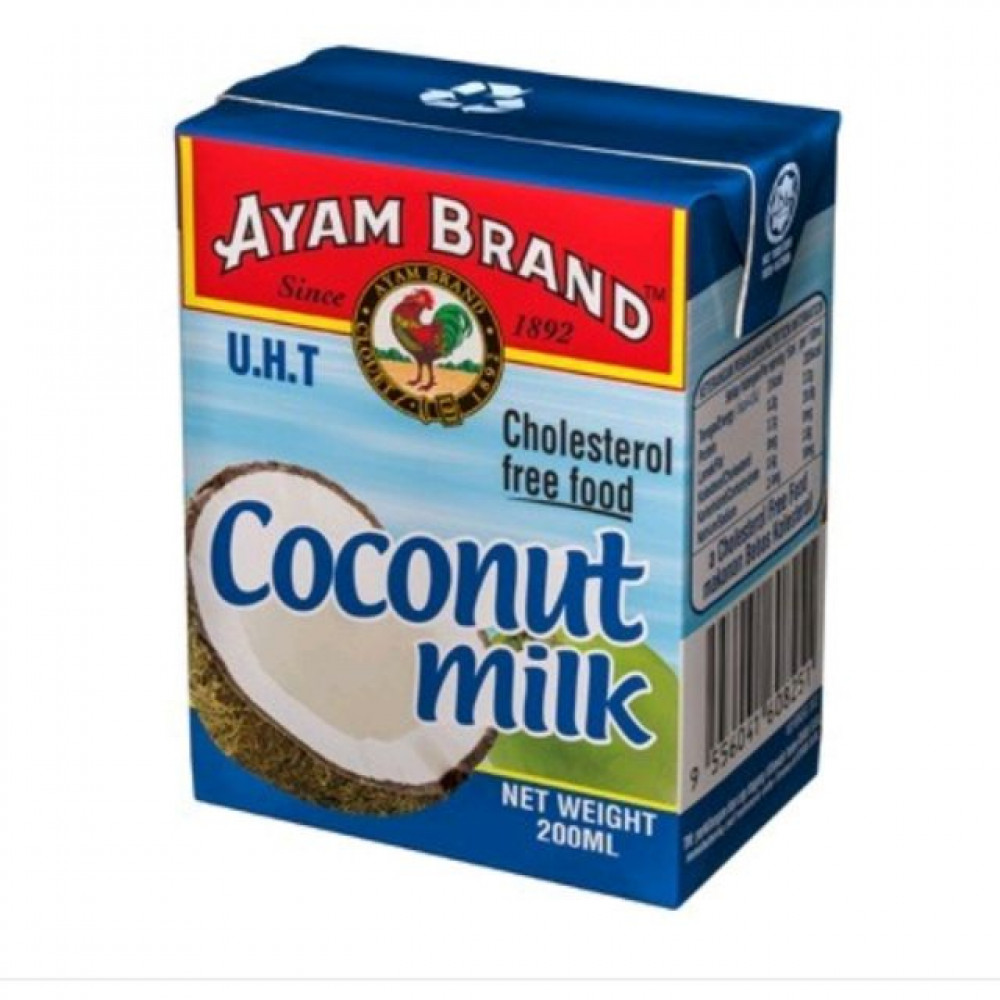 Ayam Brand Coconut Milk 200ml santan kelapa Ayam Brand Coconut Milk 200ml santan kelapa