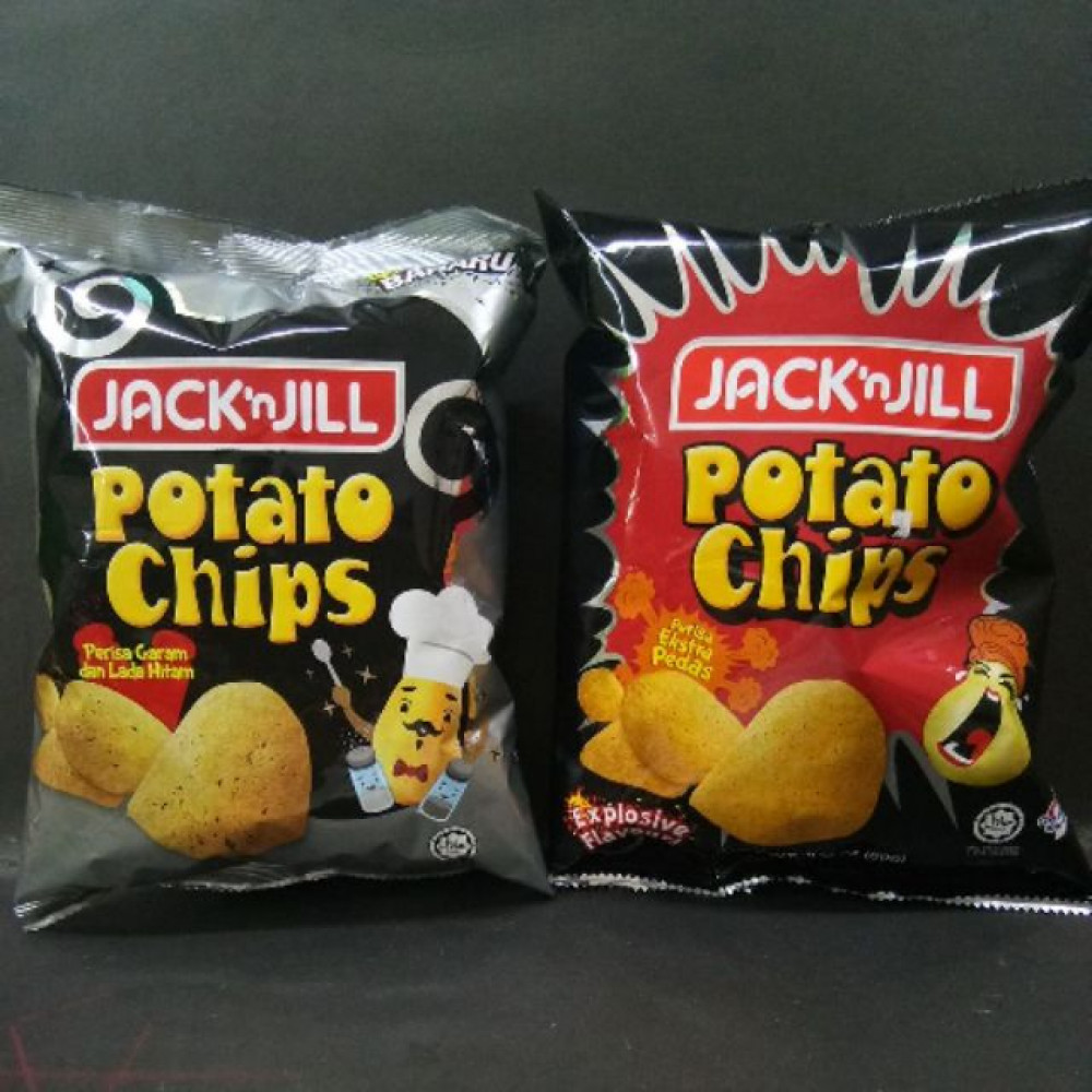 JACK & JILL POTATO CHIP 60G JACK & JILL POTATO CHIP 60G