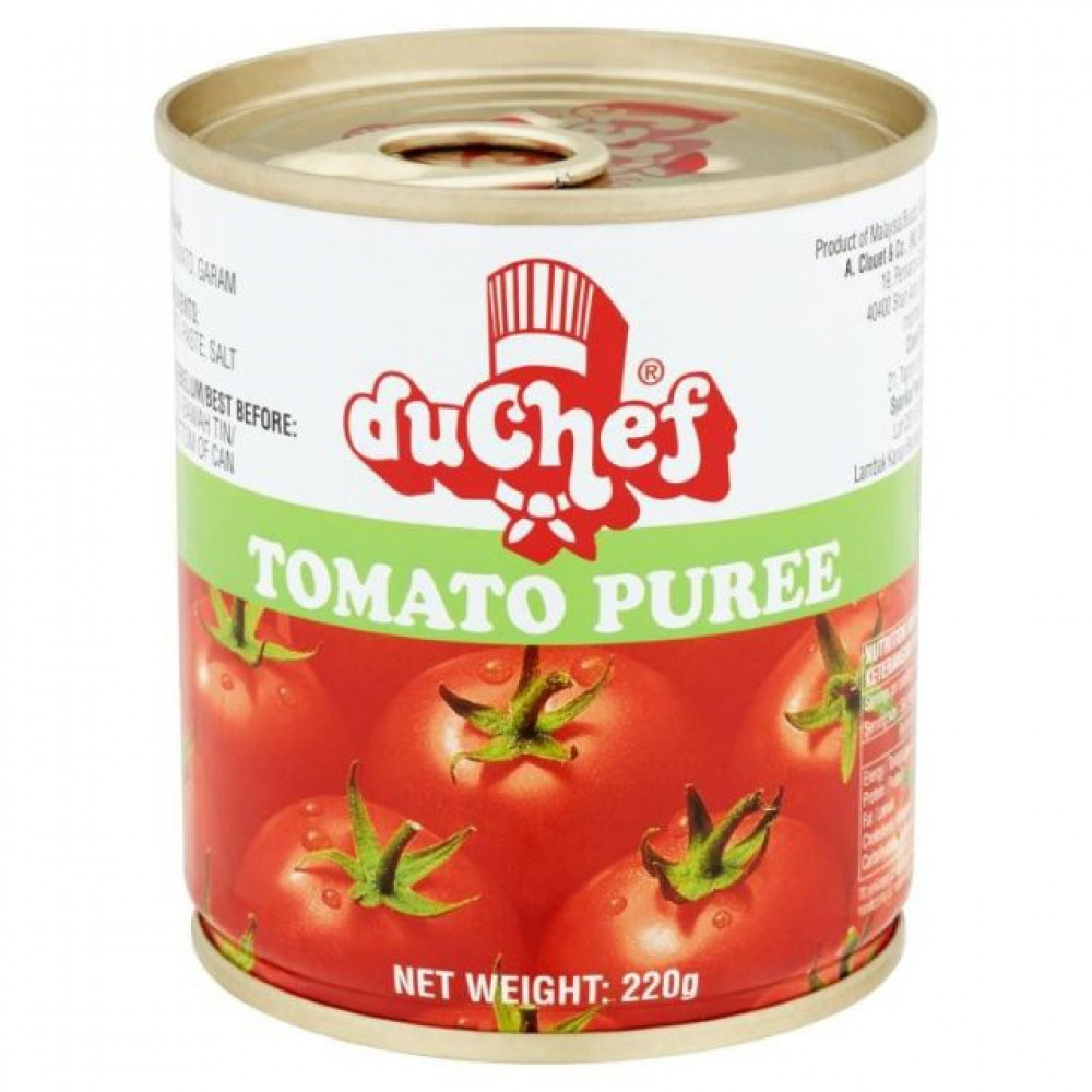 DUCHEF TOMATO PUREE 220G DUCHEF TOMATO PUREE 220G