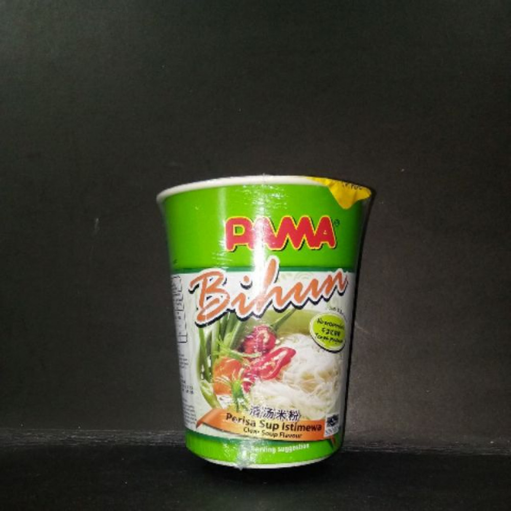 PAMA CUP BIHUN CLEAR SUP 50G PAMA CUP BIHUN CLEAR SUP 50G