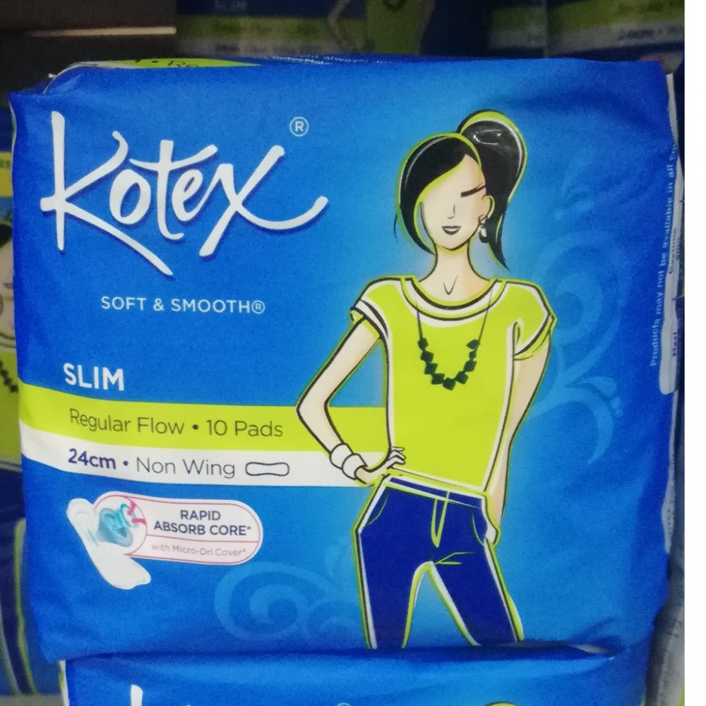 KOTEX SLIM 24CM NON-WING 10s/20s KOTEX SLIM 24CM NON-WING 10s/20s