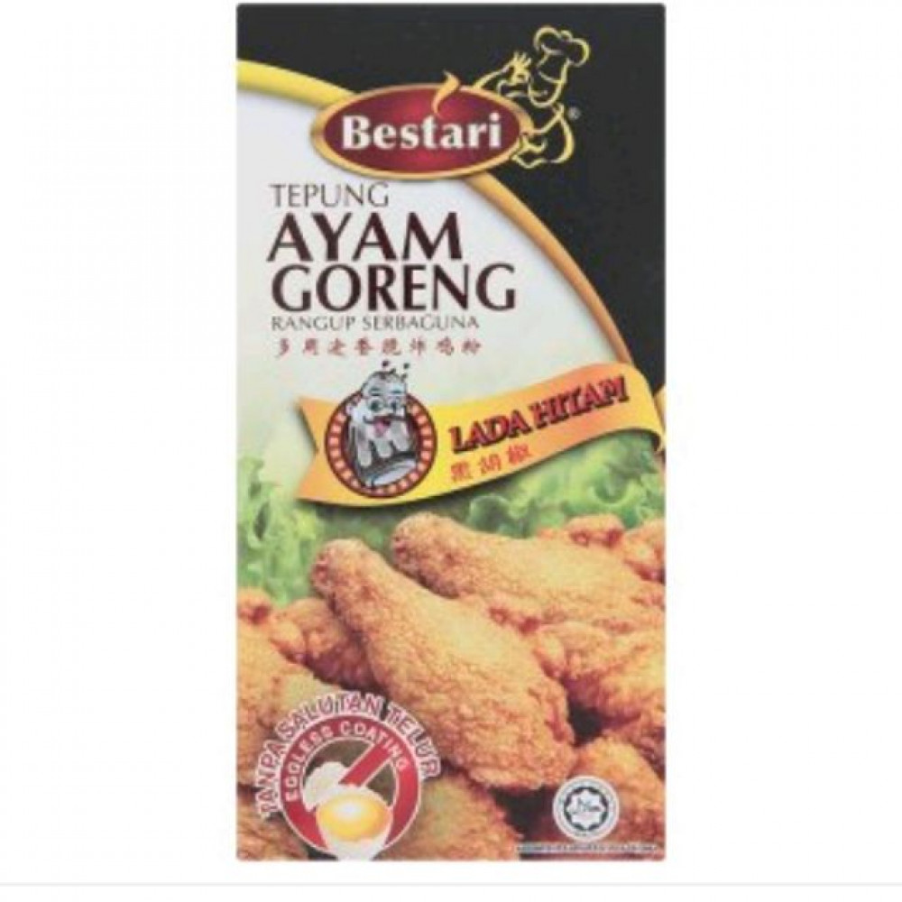Bestari Fried Chicken Black Pepper 150g Bestari Fried Chicken Black Pepper 150g
