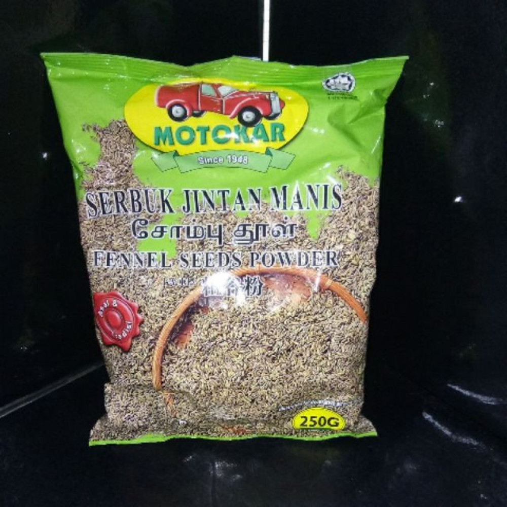 MOTOKAR SERBUK JINTAN MANIS 250G MOTOKAR SERBUK JINTAN MANIS 250G