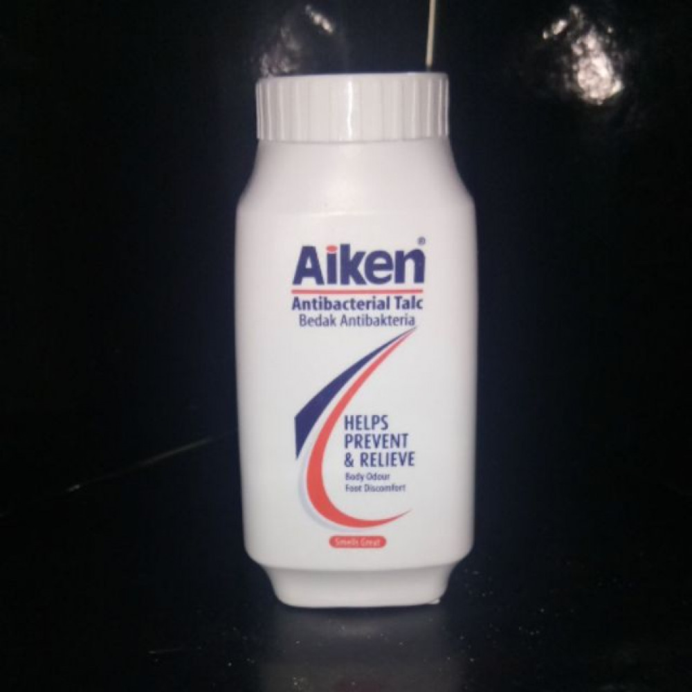 AIKEN ANTIBACTERIAL TALC 75G AIKEN ANTIBACTERIAL TALC 75G