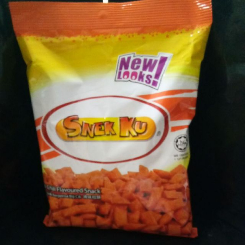 SNEK KU BIJI CHILI FLAVOURED SNACK 280G SNEK KU BIJI CHILI FLAVOURED SNACK 280G