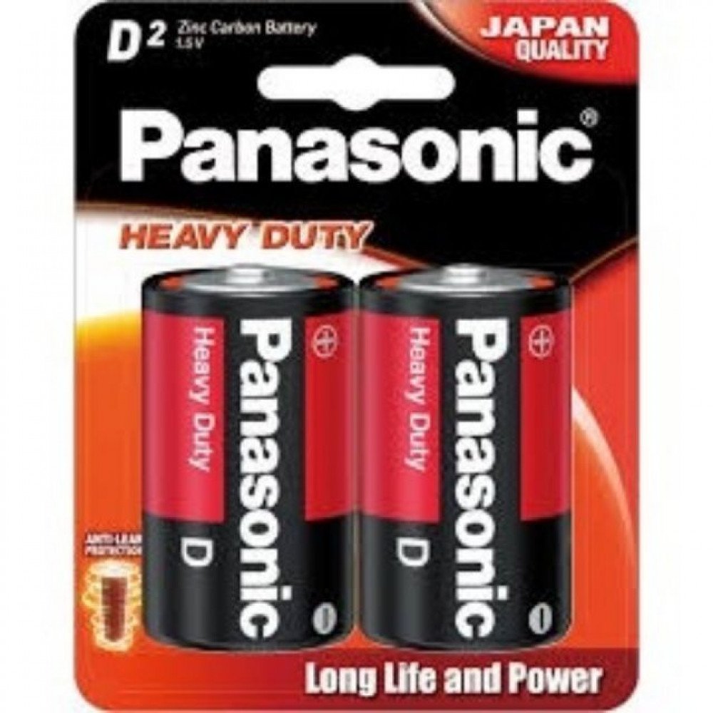 PANASONIC HEAVY DUTY D2 BATTERY PANASONIC HEAVY DUTY D2 BATTERY
